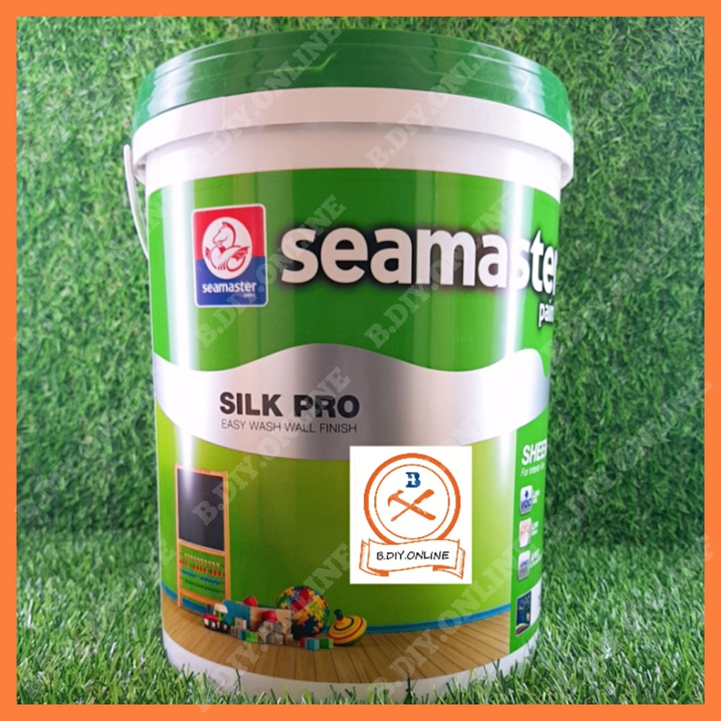 Part 2 ~# 5 Liter Seamaster Paint Silk Pro Easy Wash Wall Finish-7500G ...