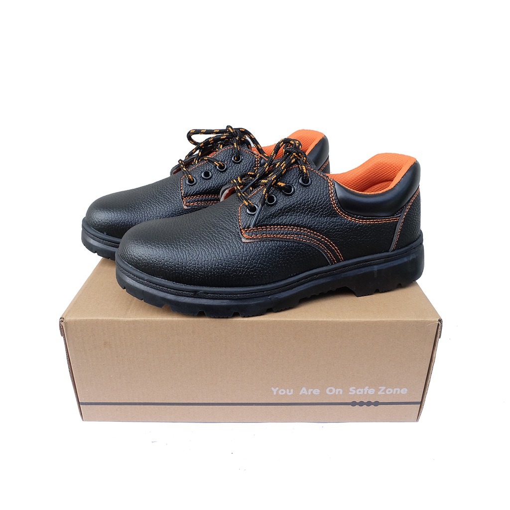 Leather Safety Shoes with Steel Sole and Steel Cap Model 514