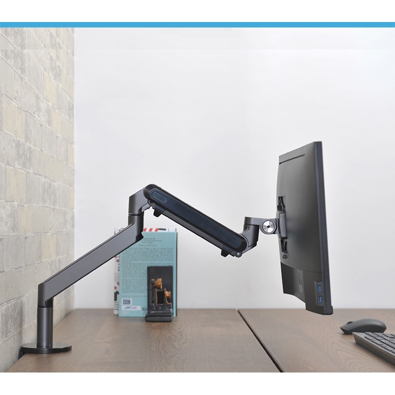 Height Adjustable Monitor Arm Desk, Monitor Arm Stand
