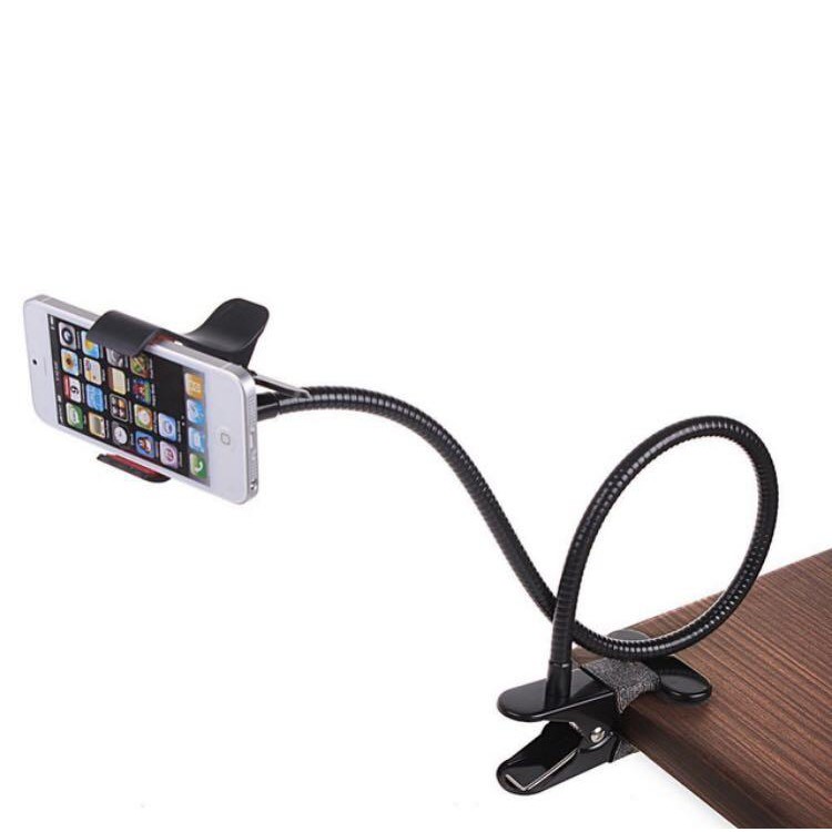 [[ HADIAH PERCUMA Universal 360 Rotate Handphone Lazy Holder Desktop Bed Stand Untuk GPS Telefon