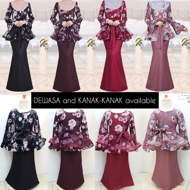 30+ Ide Keren Muslimah Baju Kurung Kanak Kanak