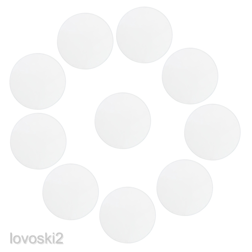 [lovoskiacMY] 10Pcs Domed Mineral Crystal Watch/Pocket Watch Glass Replacement Sizes 28.534mm