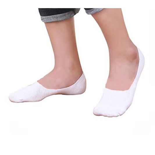 FALARY No Show Socks Women Mens 10 Pairs Invisible Trainer Low Cut Ankle Loafer Boat Footies Non-Slip Graps Casual 