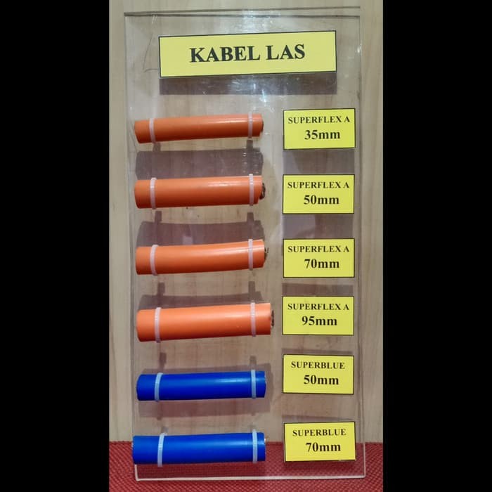 Welding Cable 95mm / 95mm Orange SUPERFLEX A Welding Cable Shopee