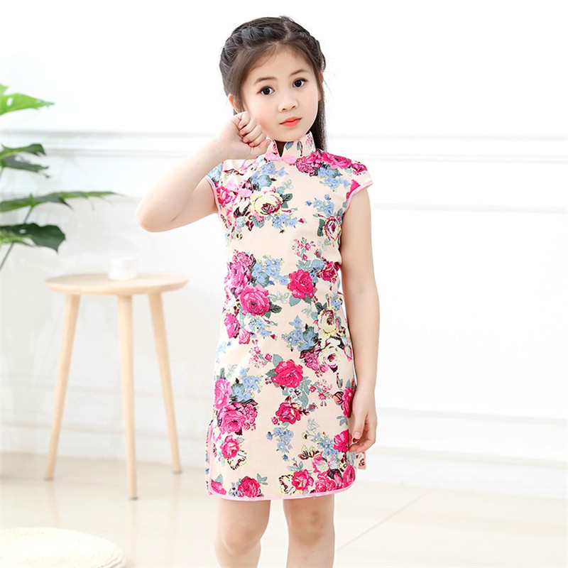 girl cheongsam dress