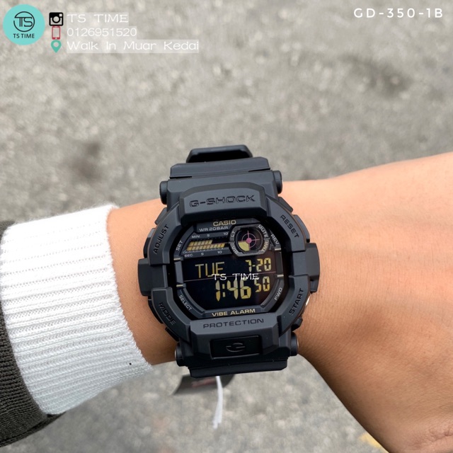 casio g shock vibe alarm