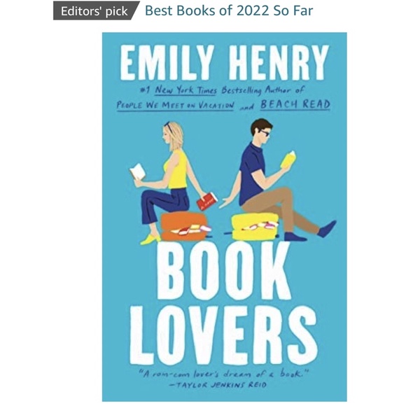 Book Lovers by Emily Henry. Tiktok Made your Me Buy It! Booktok, Bookstagram, buku trend viral