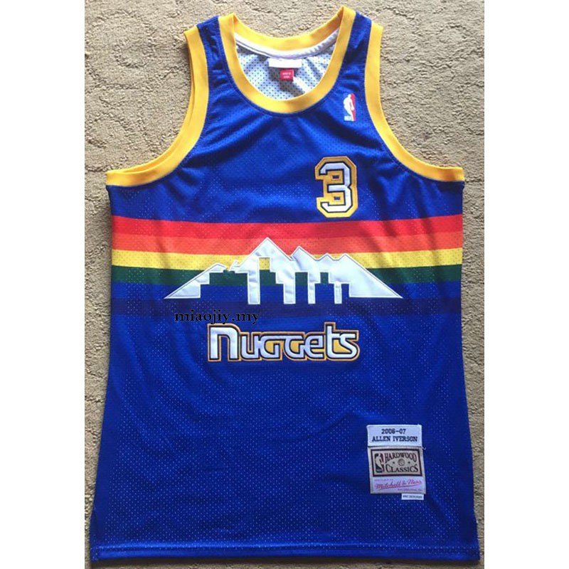 denver nuggets uniform rainbow