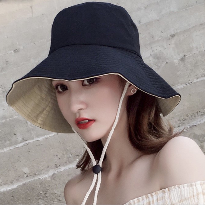 women in bucket hats
