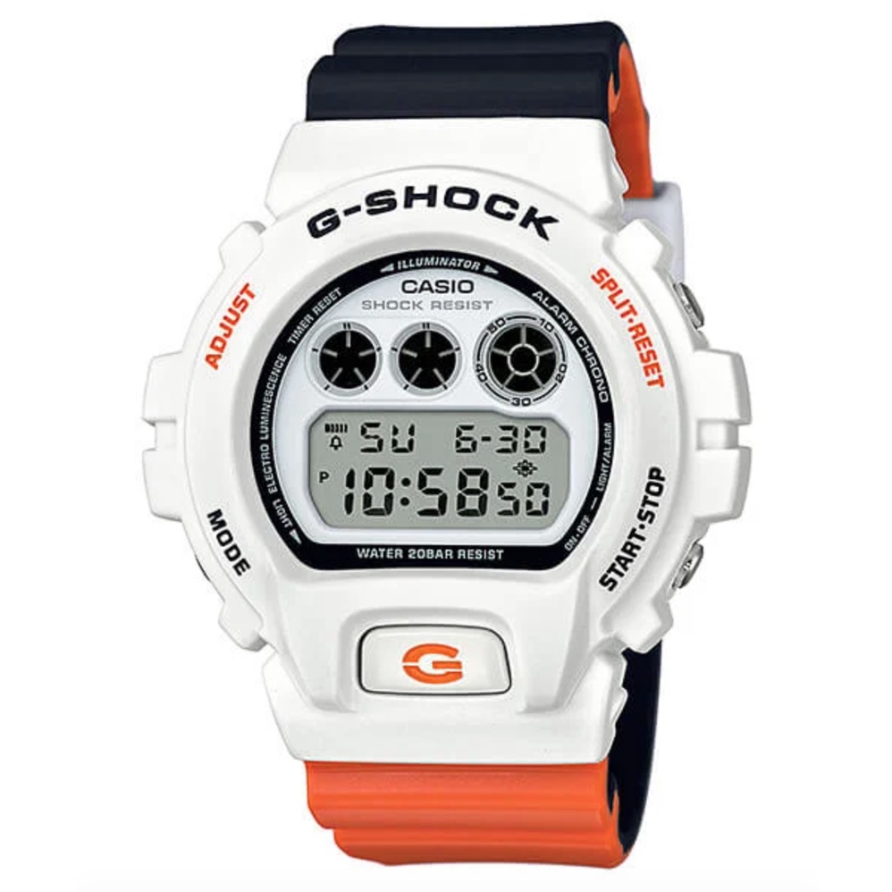 gshock dw6900 white