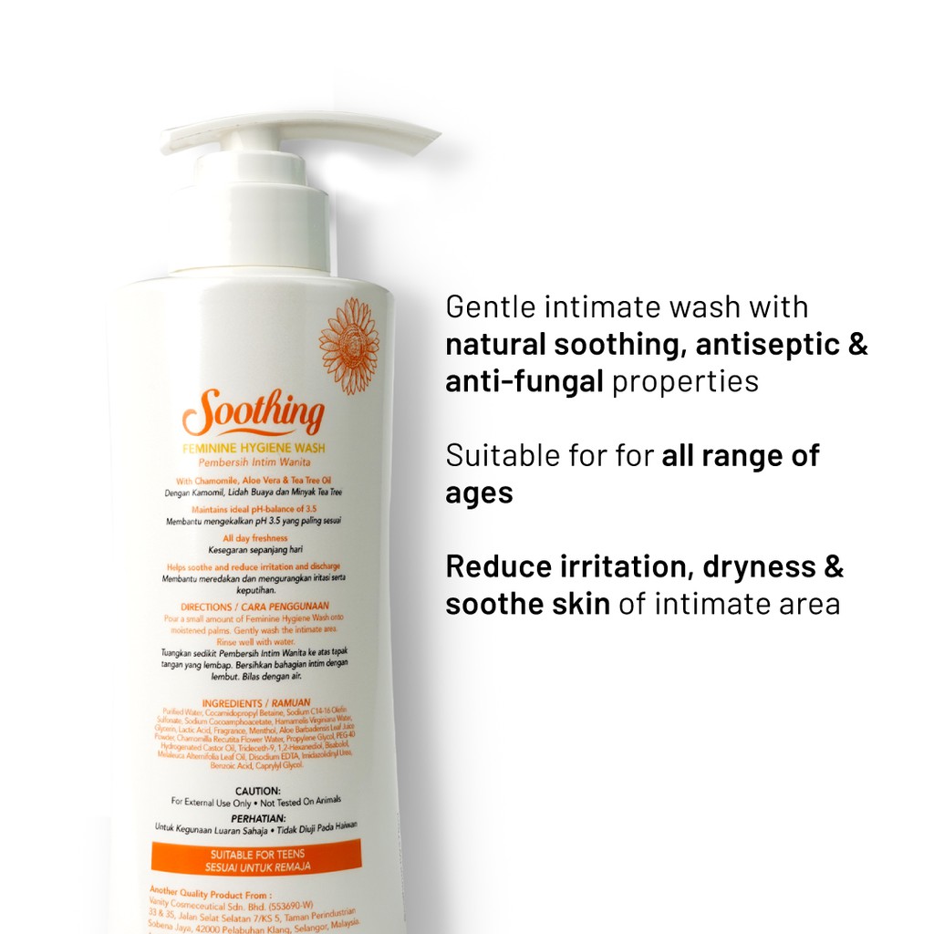 Spot Cosmoderm Soothing Feminine Hygiene Wash (375ml) Shopee Malaysia