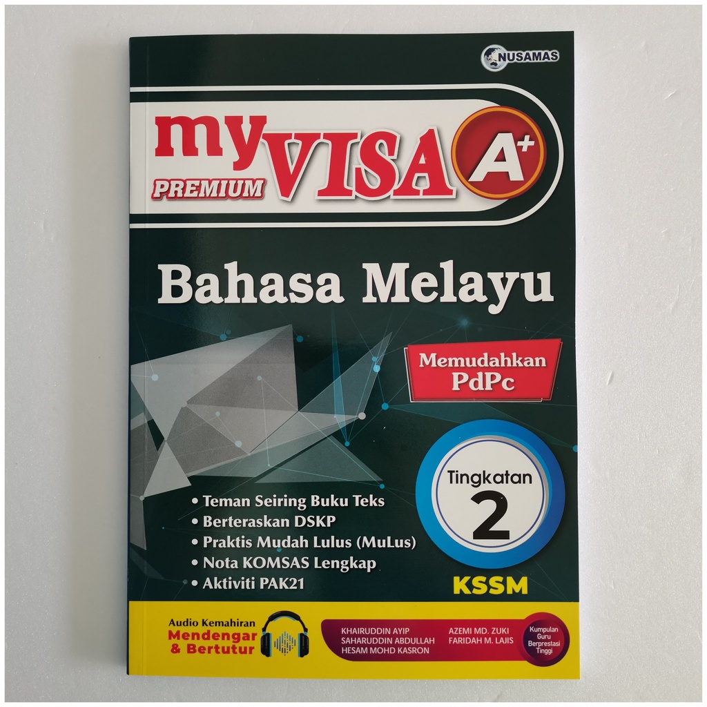 [2022] Buku Latihan my VISA A+ Premium Bahasa Melayu Tingkatan 2 KSSM