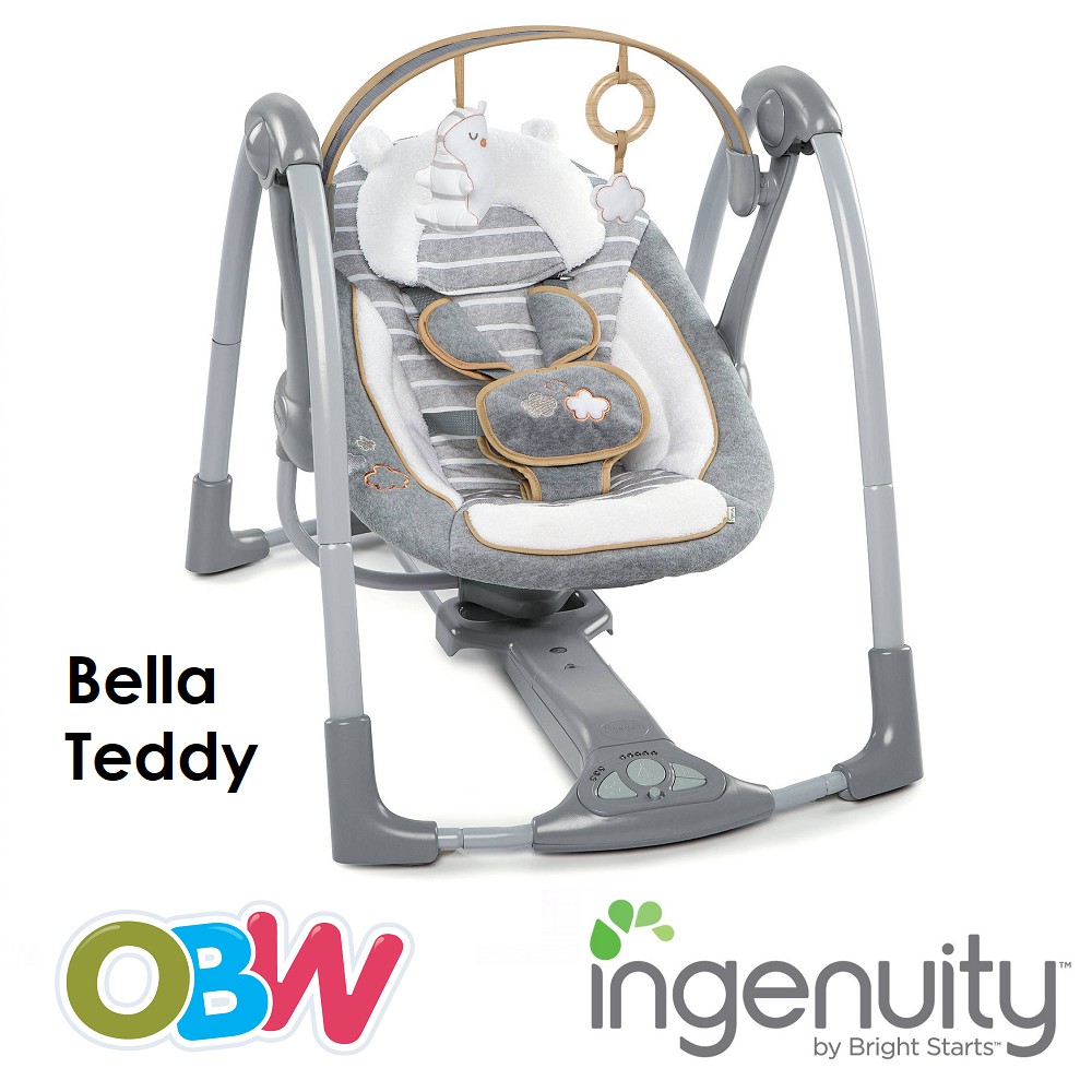 bella teddy portable swing