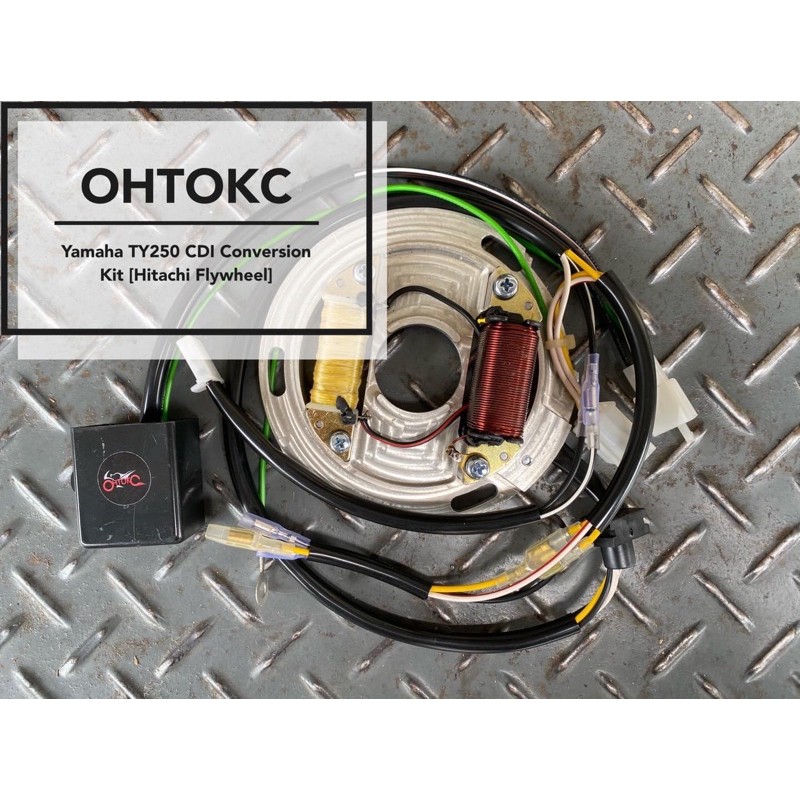Yamaha TY250 CDI Conversion Kit [Hitachi Flywheel] Shopee Malaysia