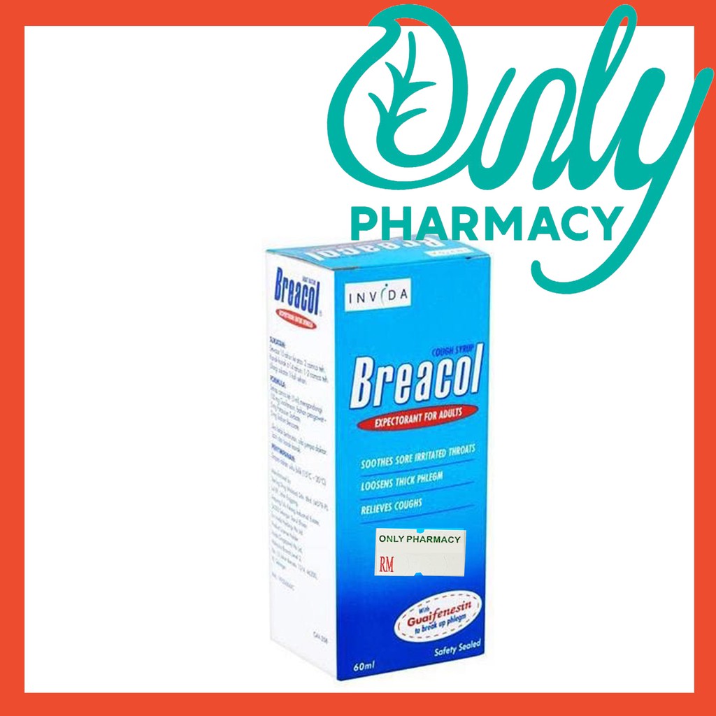 Buy Breacol Cough Syrup Adult 60ml Ubat Batuk Dewasa Seetracker Malaysia