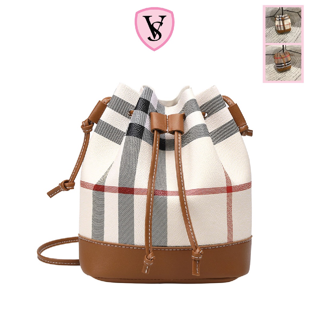 VS woman bucket bag handbag sling bag shoulder tote bag Korea Fashion Girl bag BG1001 Shopee