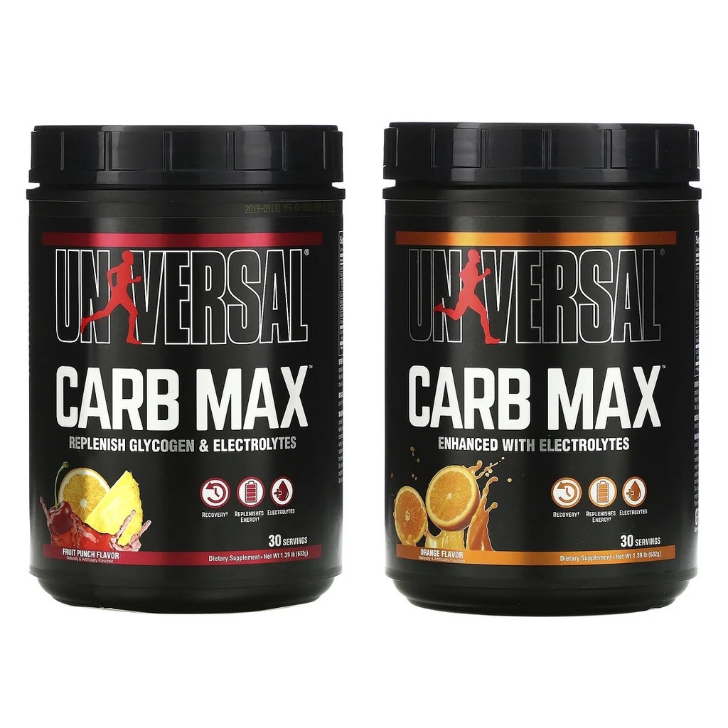 Universal Nutrition Carb Max Replenish Glycogen & Electrolytes 632g
