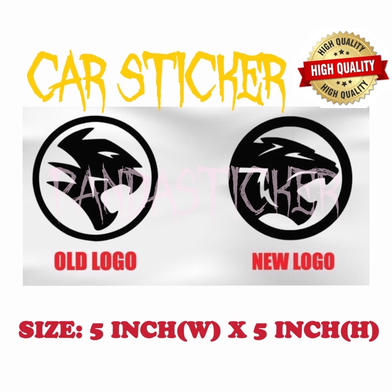 PROTON LOGO Car Sticker fuel cap circle saga persona preve inspira