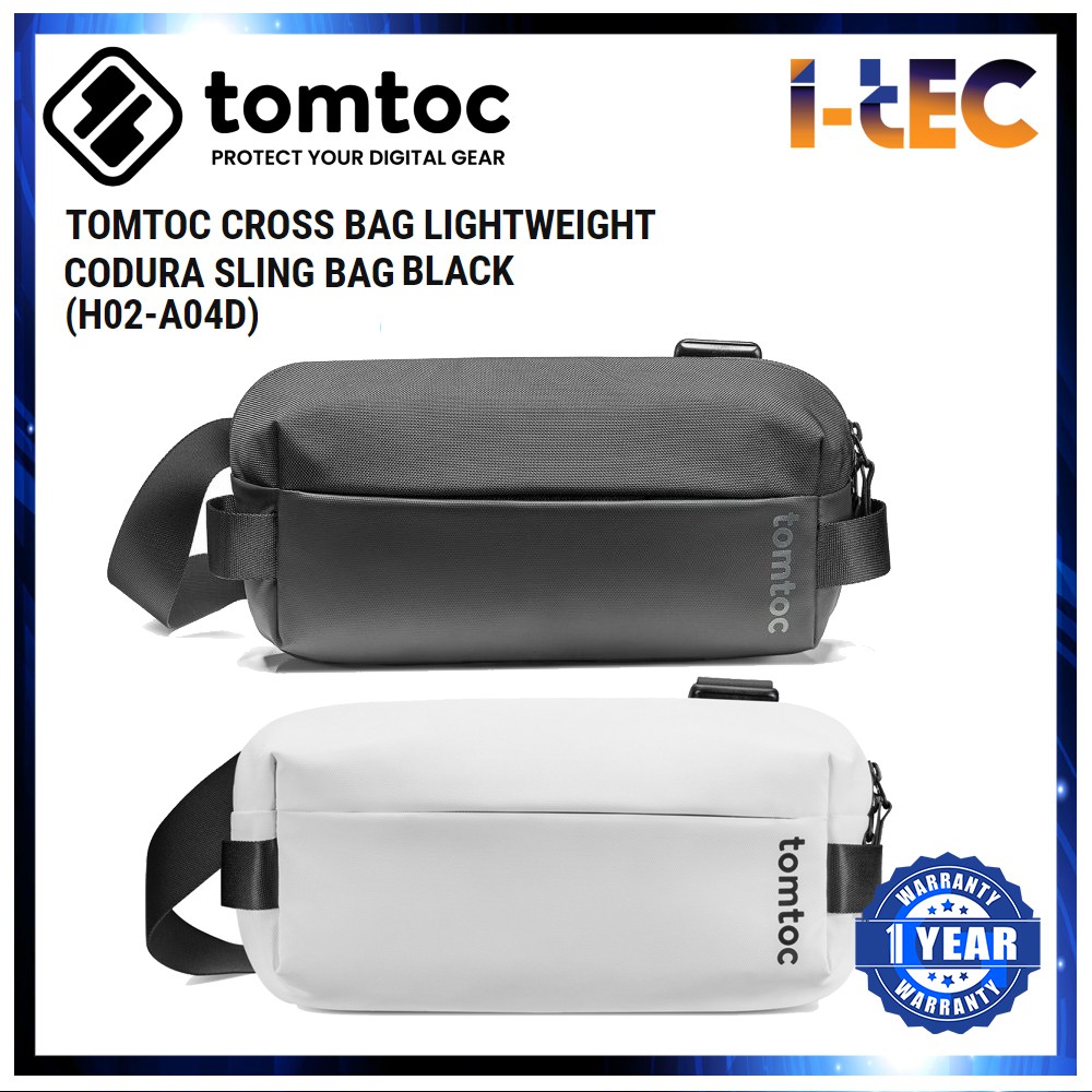 tomtoc compact edc sling bag