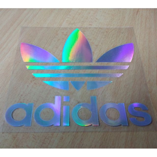 Car Sticker ADIDAS Multicolor Reflective sport shoes Shopee Malaysia
