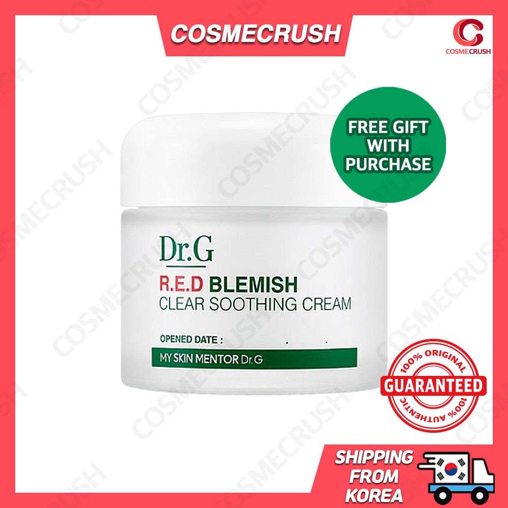 Buy Dr G Red Blemish Clear Soothing Cream 70ml Seetracker Malaysia