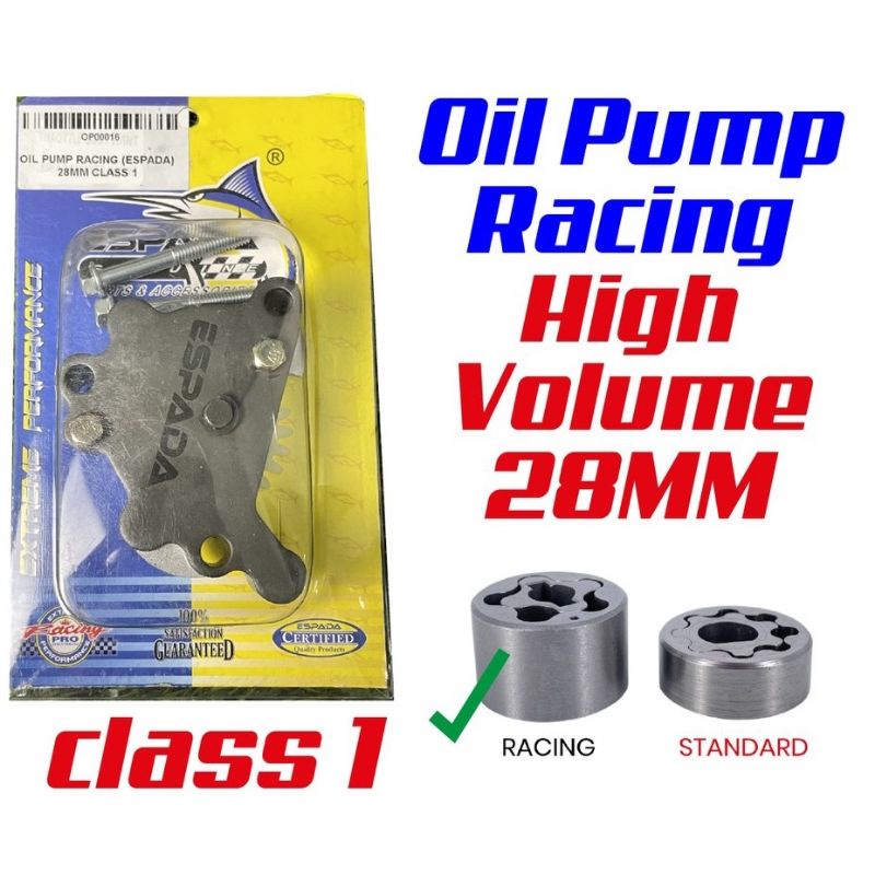 ESPADA Oil Pump Racing High Volume 28MM Honda Class 1 class1/ Ex5 Dream