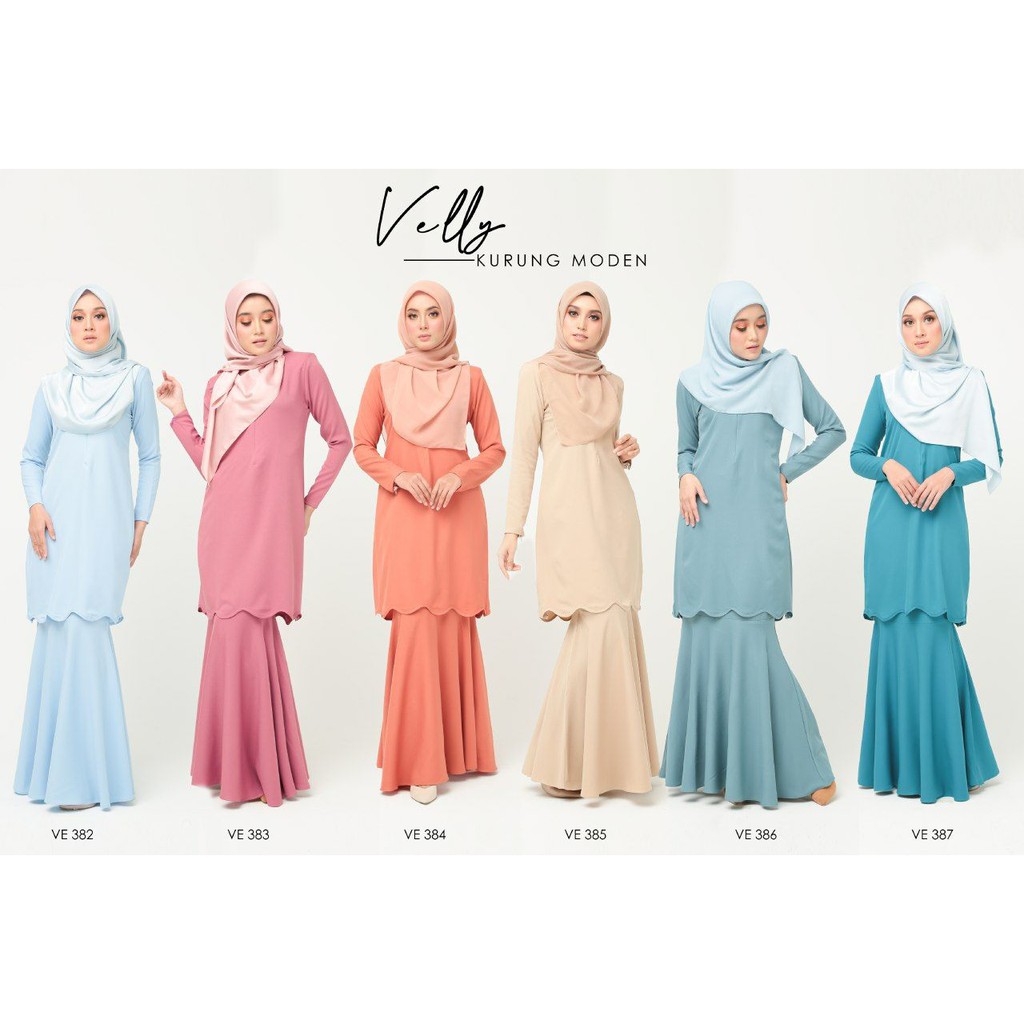 KURUNG  VELLY 4 0 Baju  Kurung  Moden  Muslimah Nursing  