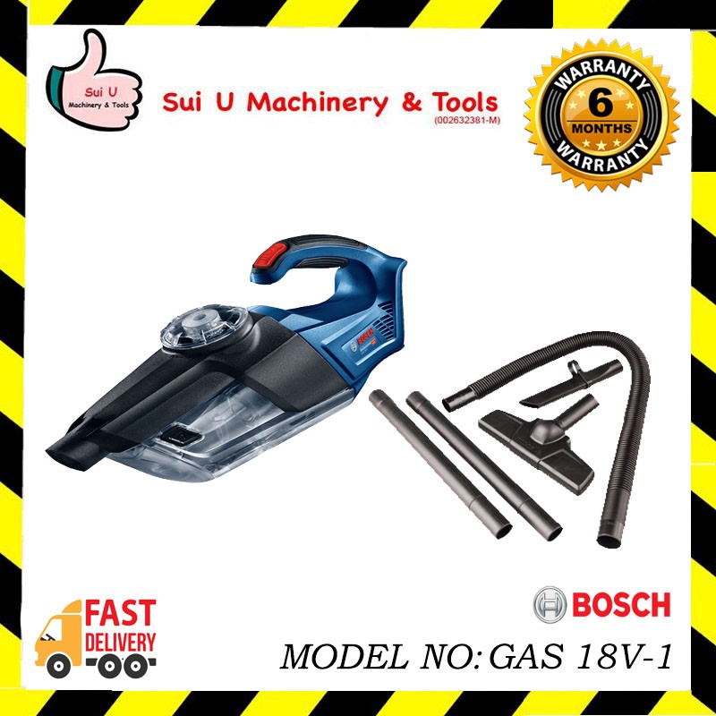Bosch GAS18V1 / GAS 18V1 18V Cordless Vacuum Cleaner (SOLO No