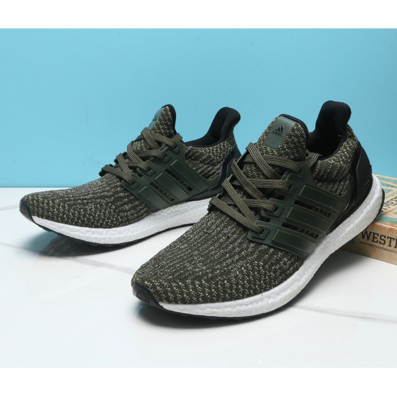 adidas boost army green