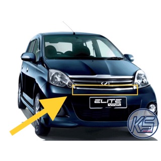 PU2284 Perodua Viva Elite PU Front V-lip  Shopee Malaysia