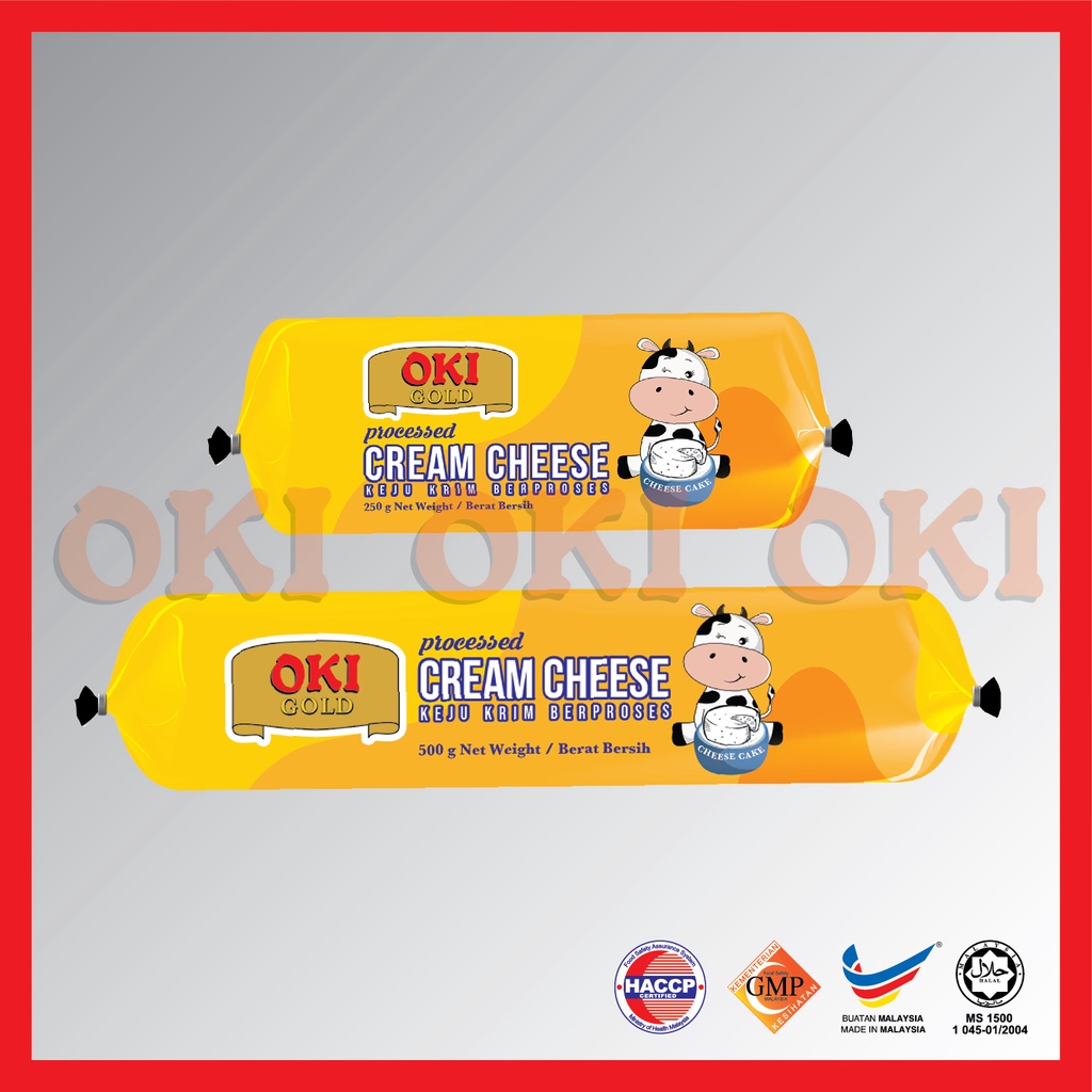 OKI GOLD PROCESSED CREAM CHEESE 250gm & 500gm Shopee Malaysia