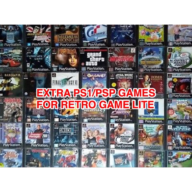 playstation retro games