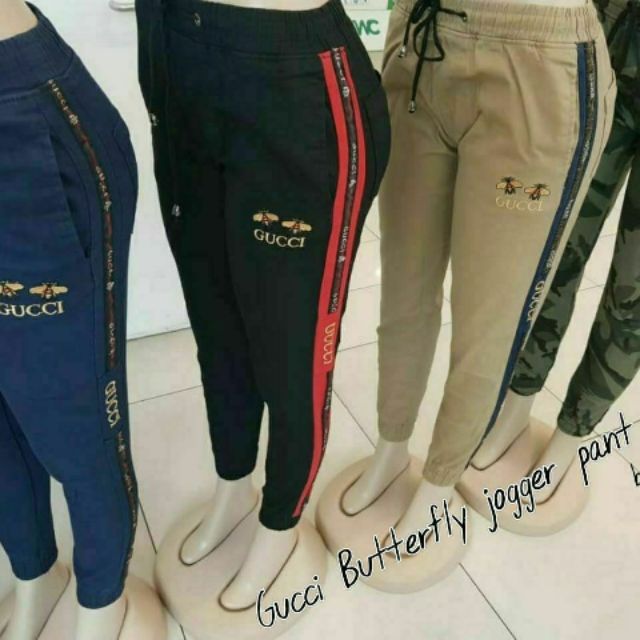 jogger pants gucci