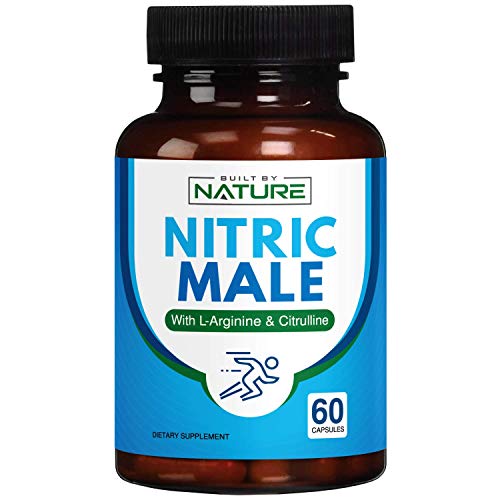 Nitric Male Nitric Oxide Booster Supplement with L Arginine free