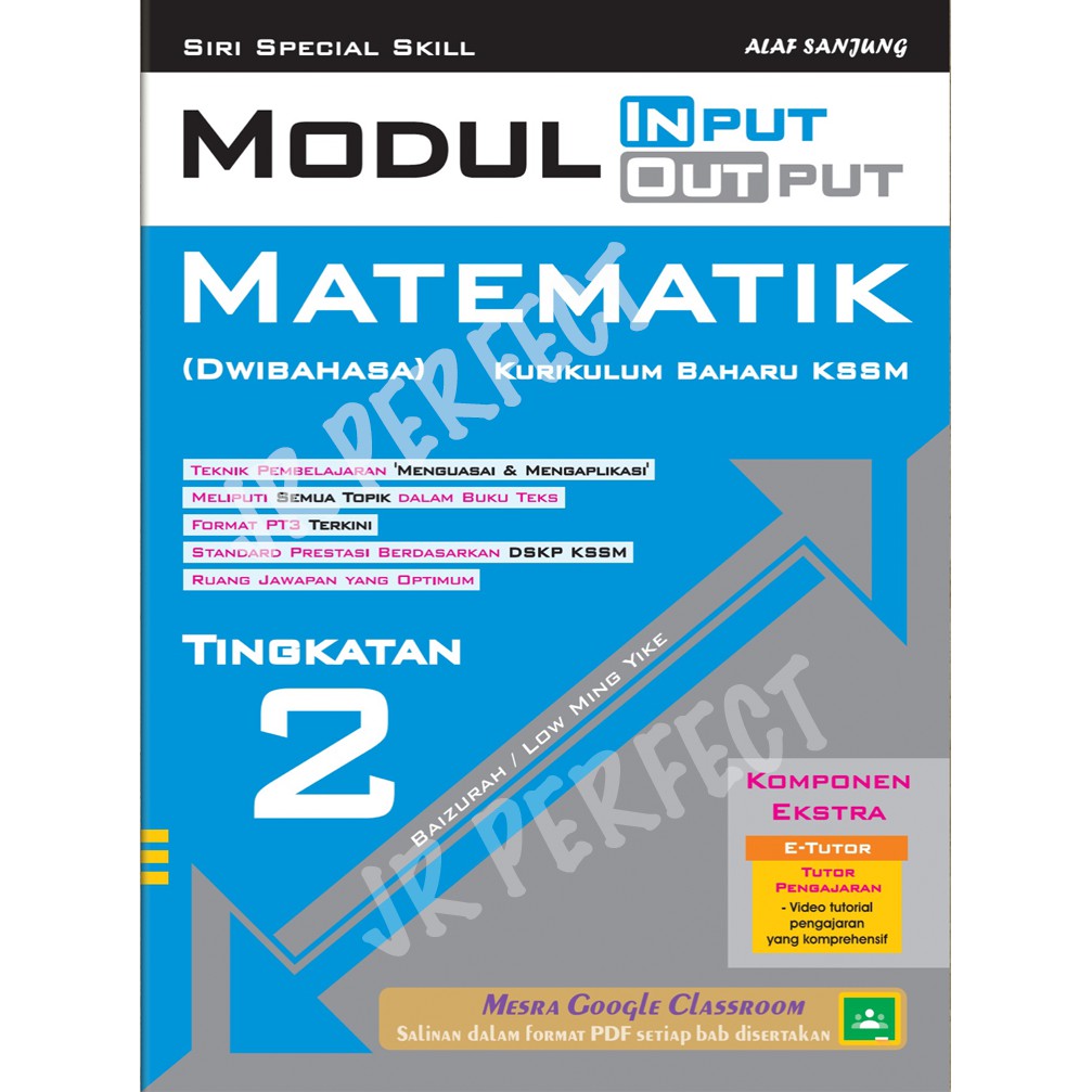 Alaf Sanjung Modul Input Output Matematik Dwibahasa Input Output Modul Inovasi 6 Dual Channel Shopee Malaysia