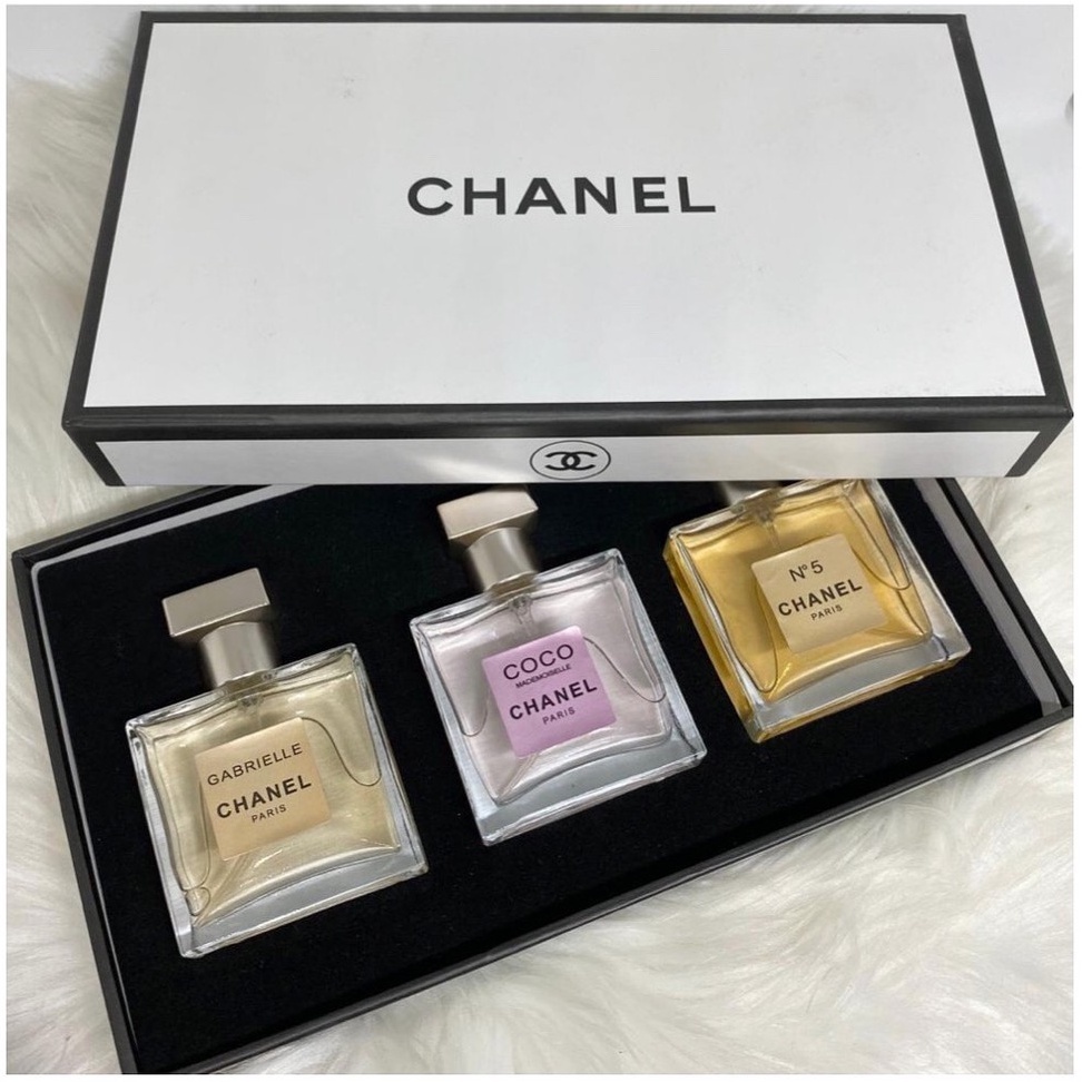 Chanel 3 In 1 Miniature Gift Set Perfume For Women Shopee Malaysia