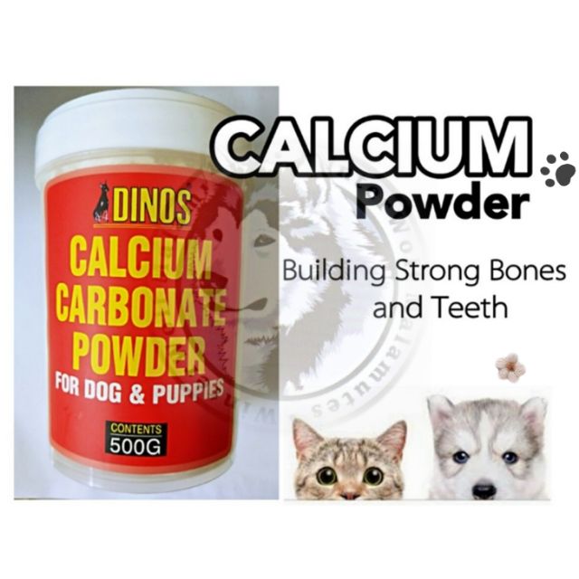 is calcium powder good for dogs