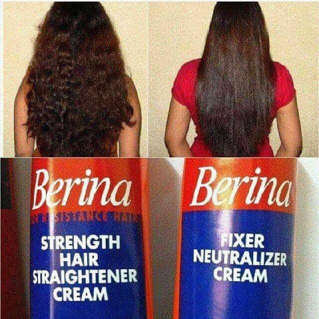 Berina Hair Straightening Cream | Shopee Malaysia