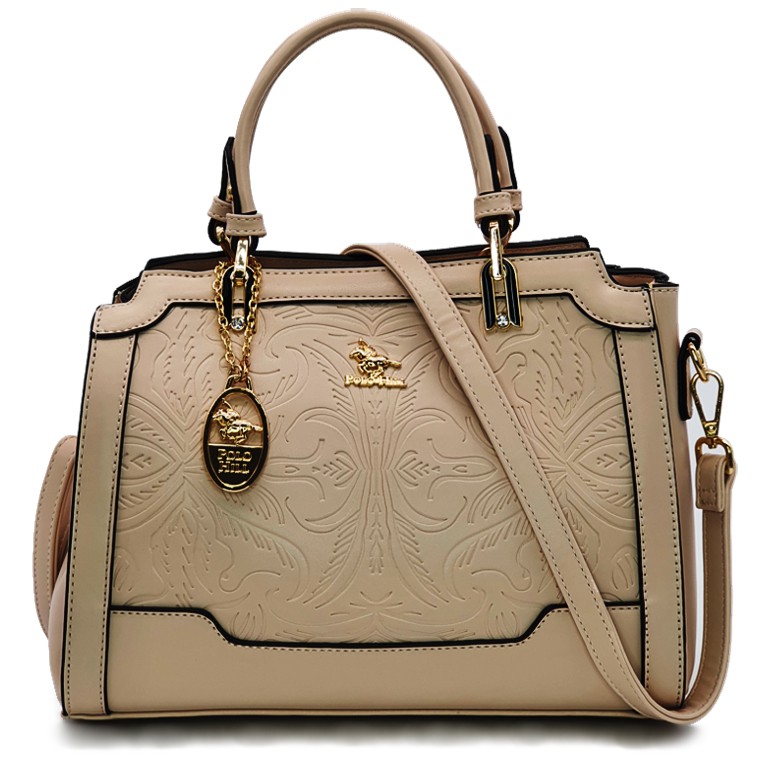 cognac cross body bag
