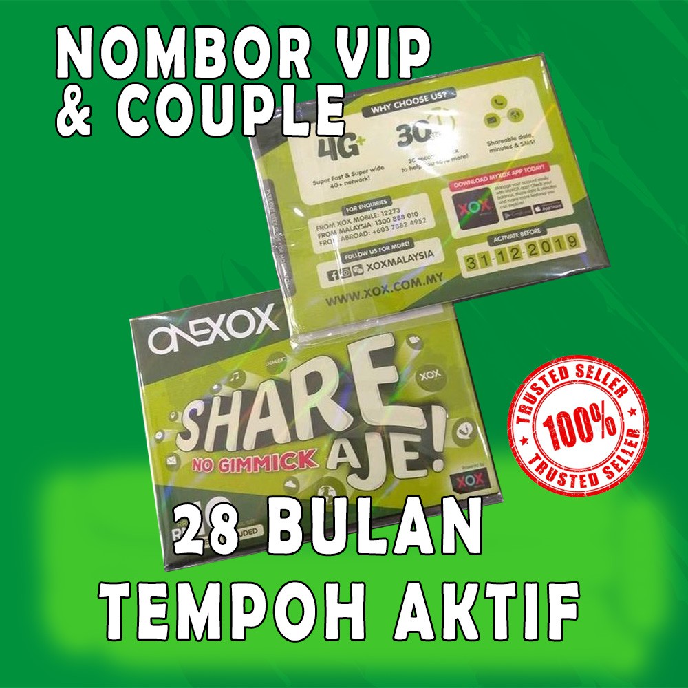SIM CARDS VIP 🔥 NOMBOR SIMKAD ONEXOX SIMCARD XOX PREPAID ...