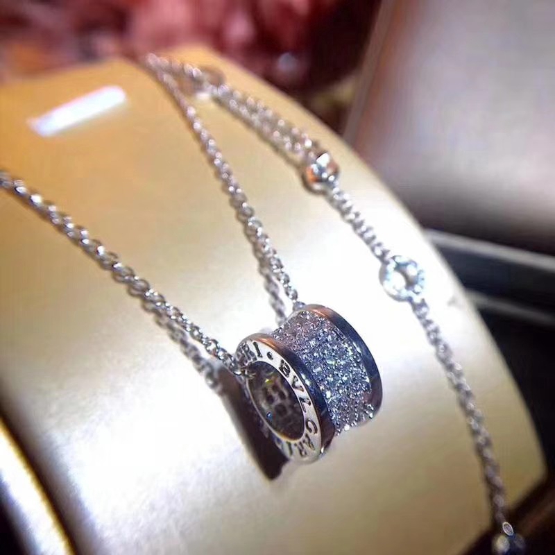 Bvlgari B Zero1 18k Rose Gold Necklace With Box Shopee Malaysia