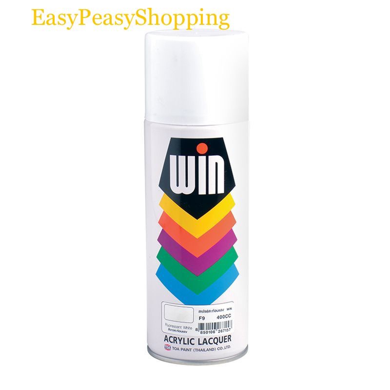 Win Spray Paint White (400ml) /Cat Spray Putih/ Cat Semburan (READY ...