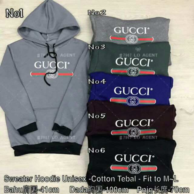 gucci hoodie fit