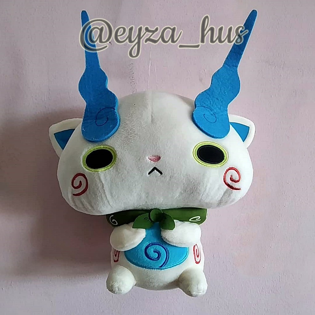 Yo Kai Yokai Watch Dx Fluffy Plush Komasan コマさん Stuffed Toy Shopee Malaysia