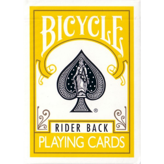 Bicycle Yellow Playing Cards by US Playing Cards | Shopee Malaysia