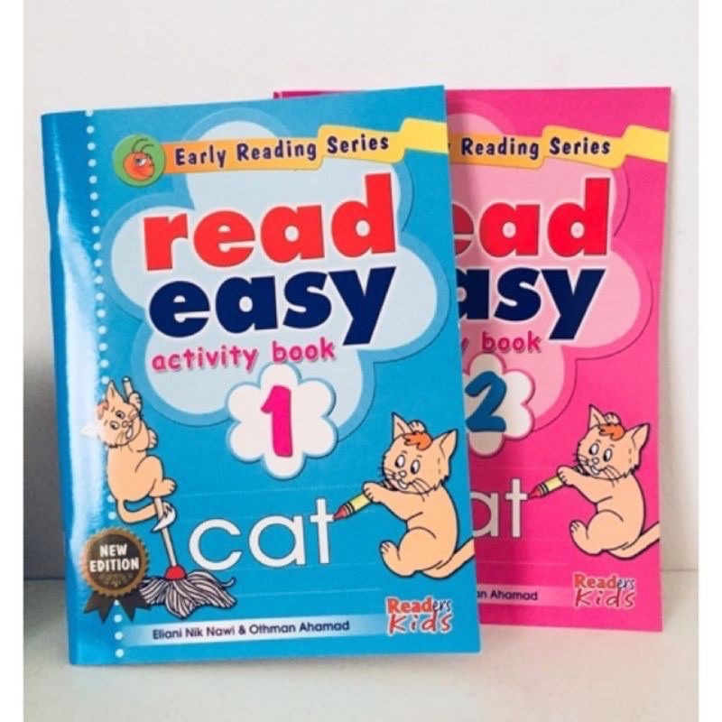 READY STOCK] READ EASY ACTIVITY BOOK 1  2 - buku latihan English untuk  pendidikan awal | Shopee Malaysia