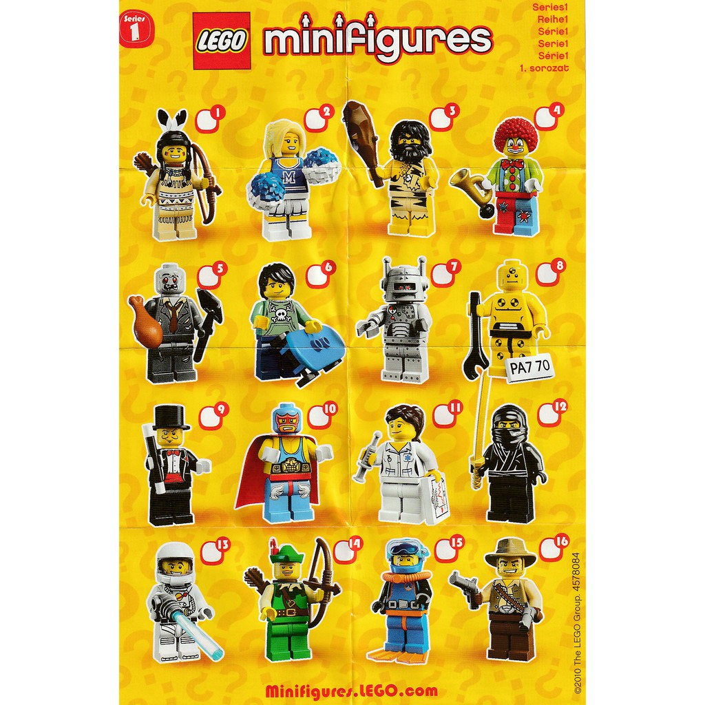 LEGO SERIES 1 MINIFIGURES #8683 #2010 #COLLECTION #BOY #GIRL #BUILDING ...