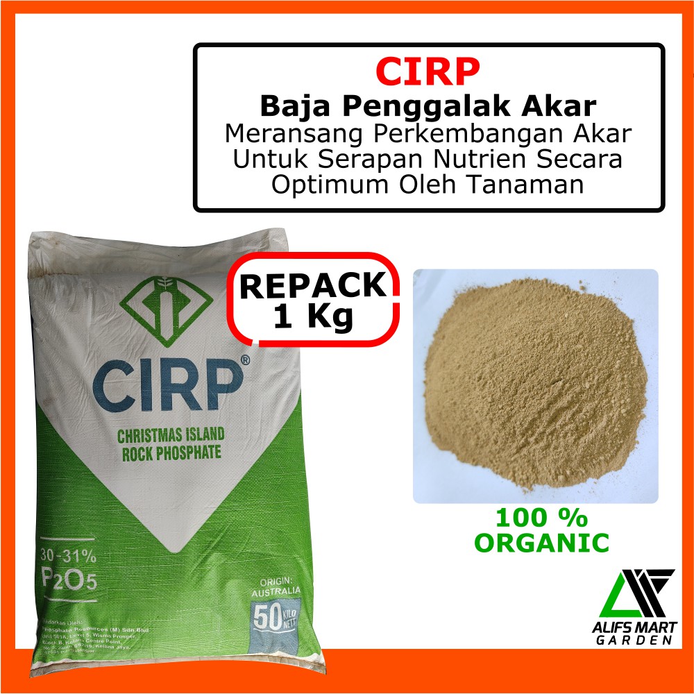 Buy Cirp Baja Penggalak Akar Christmas Island Rock Phospate Australia Seetracker Malaysia