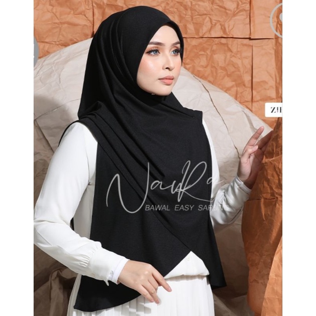 NAURA BAWAL SEMI INSTANT TUDUNG 🌹ZIHALUV🌹 | Shopee Malaysia