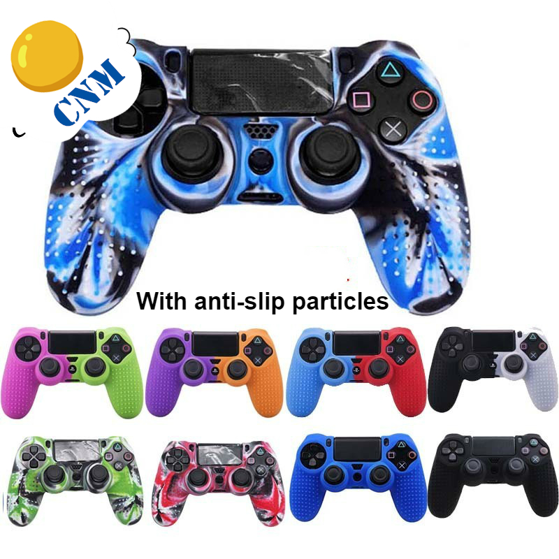 Cnm Ps4 Handle Cover Camouflage Ps4 Silicone Cover Protective Cover Pro Slim Non Slip Cover Shopee Malaysia